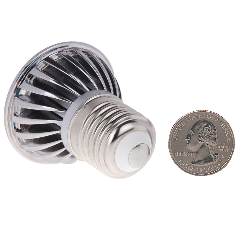 AC 85-265V, PAR16/R16 E26/E27 Short Neck LED Bulb, 4.8 Watts, 50W Equivalent, 5-Pack AC 85-265V, PAR16/R16 E26/E27 Short Neck LED Bulb, 4.8 Watts, 50W Equivalent, 5-Pack
